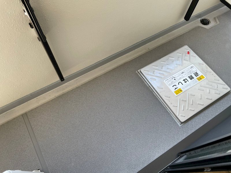 旗の台アパートメント ベランダ