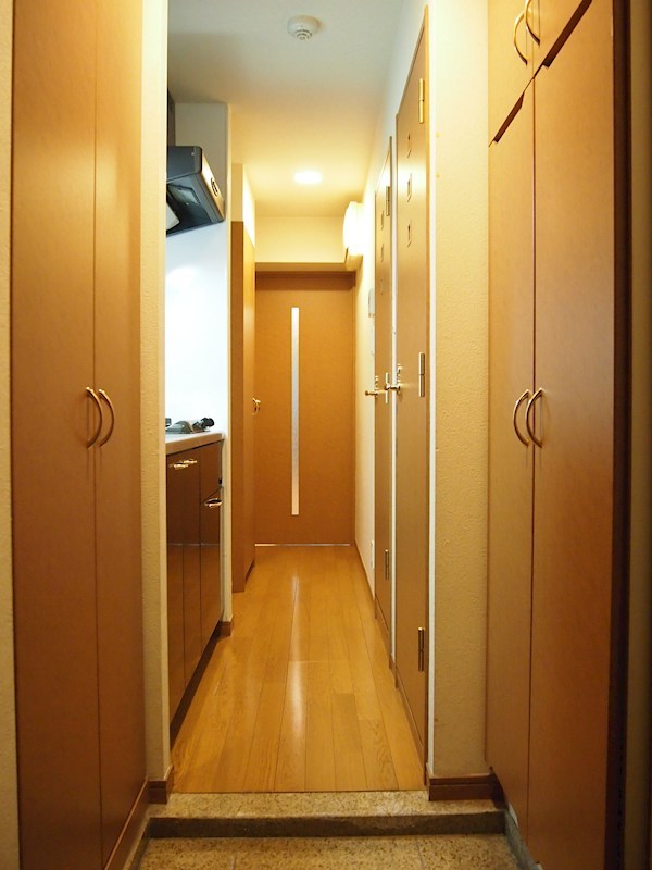 ルーブル祐天寺 玄関
