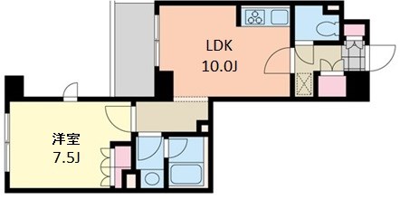 エスティメゾン千石 間取り図