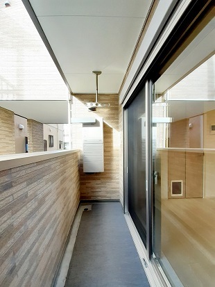 コート　デュ　ソミュール ベランダ