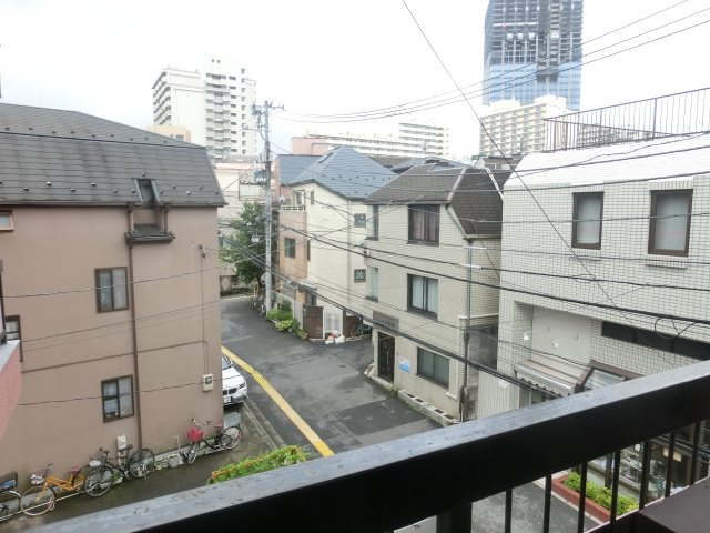 諏訪町マンション ベランダ