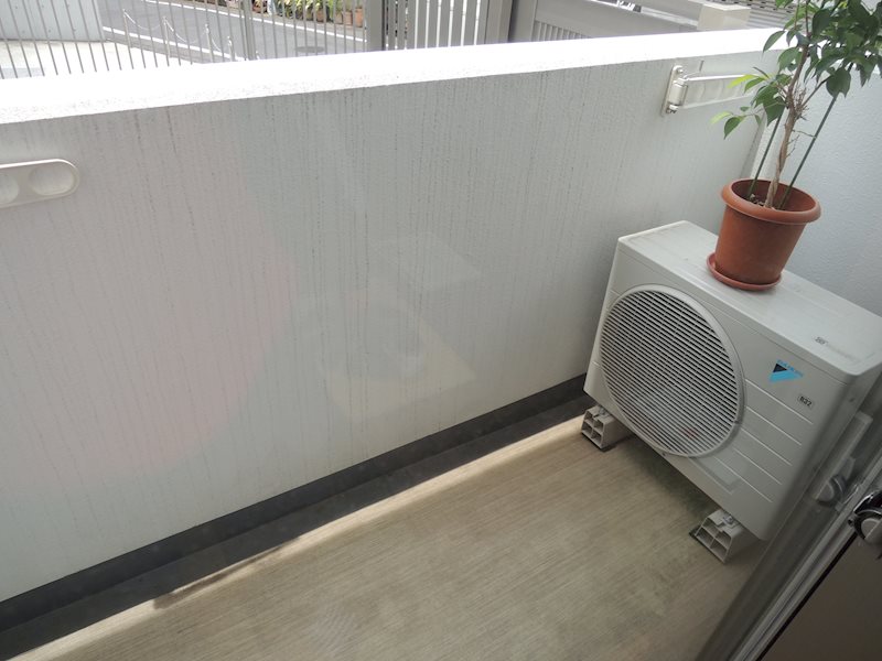 The Well Mejiro ベランダ