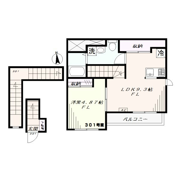 ＴＦハウス杉並 間取り図