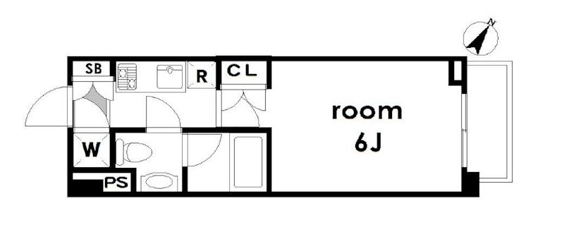 パレステュディオ代々木上原 218号室 間取り