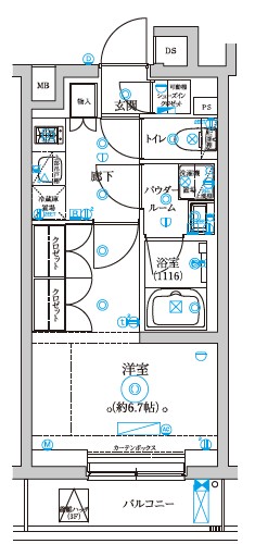 セジョリ中野富士見町 間取り図