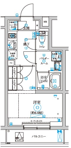 セジョリ中野富士見町 間取り図