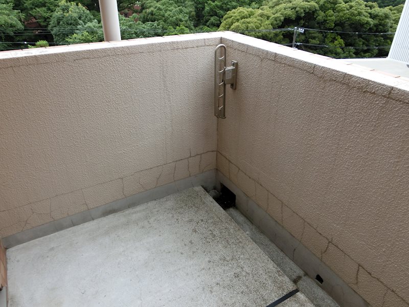 スカイコート目白台 ベランダ