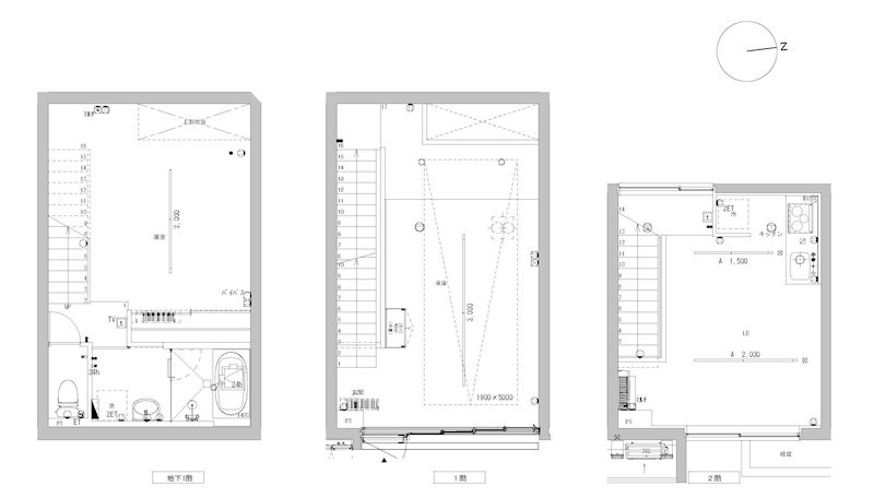 CLANNAD-B B号室 間取り