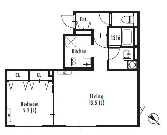 GRAN PASEO 中目黒 West 間取り図