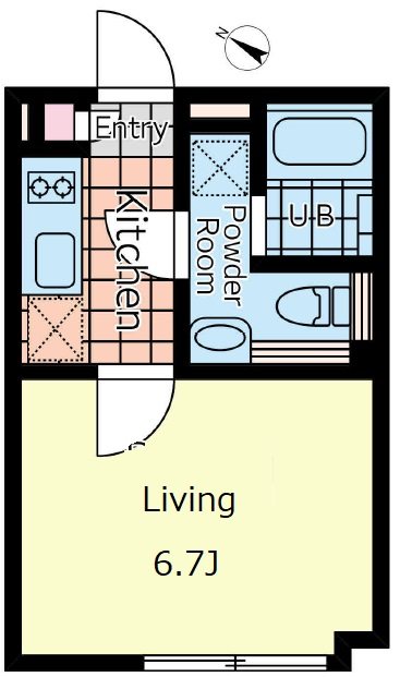 PASEO西新宿五丁目Ⅰ 301号室 間取り