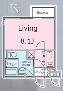 PASEO西新宿五丁目Ⅱ 301号室 間取り