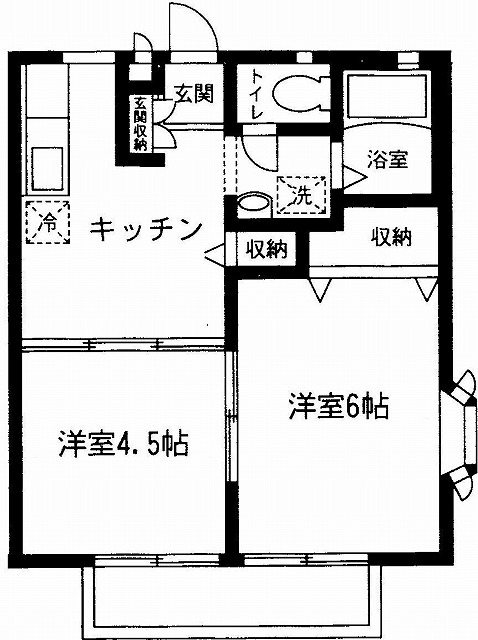 GLORY-S   間取り図