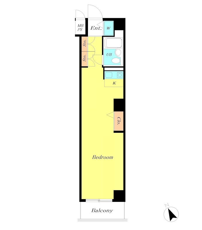 藤和ハイタウン新宿 間取り図