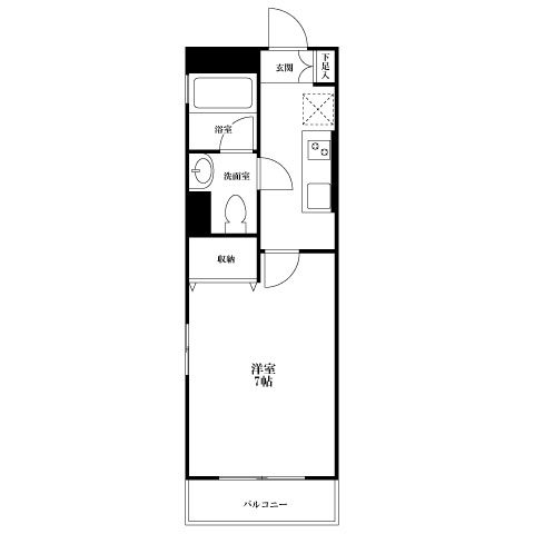 三和北新宿 間取り図
