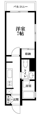 三和北新宿 間取り図