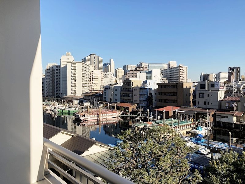 品川イースト ベランダ