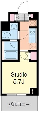 エスティメゾン千石 301号室 間取り