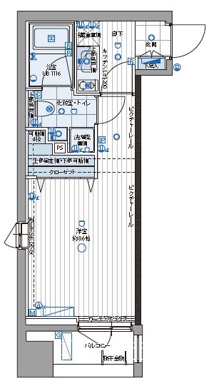 パティーナ三田台 206号室 間取り