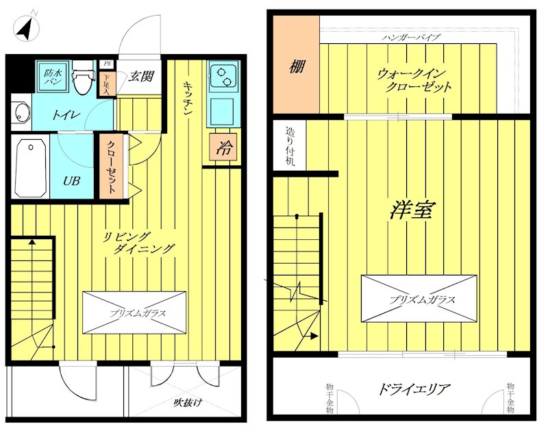 ﾐﾙｰﾑ赤坂弐番館 102号室 間取り
