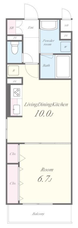 アーバンコート小山 間取り図