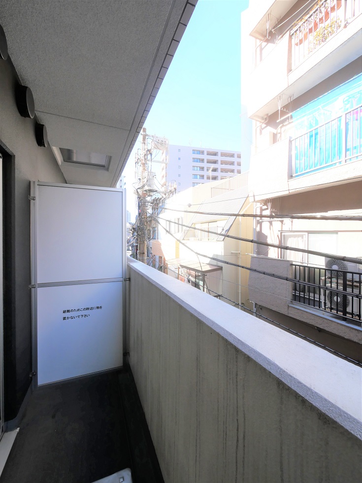 プレミアムキューブ広尾 ベランダ