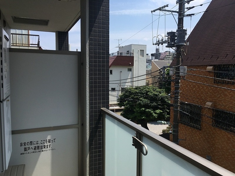 エスティメゾン武蔵小山Ⅱ ベランダ