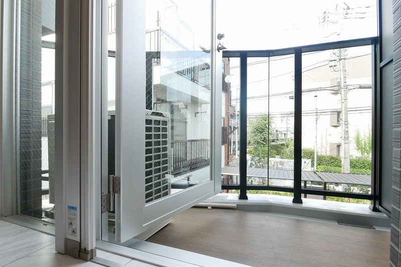 ハーモニーレジデンス新宿 THE NORTH ベランダ