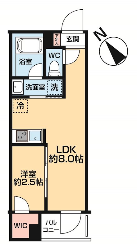 ハーモニーレジデンス中野若宮 0302号室 間取り