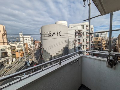 ビコーハイム中央 ベランダ