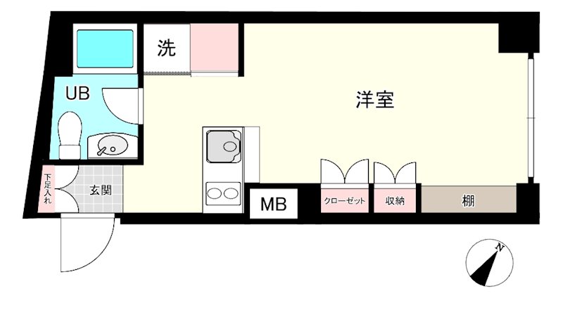 Ｍｏｄｅｌｉａ　Ｂｒｕｔ表参道 間取り図