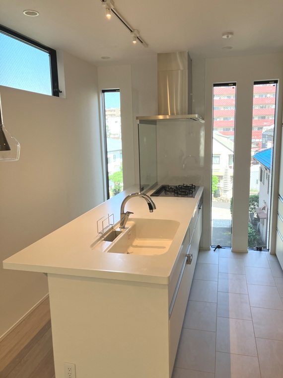 白山戸建 リビング