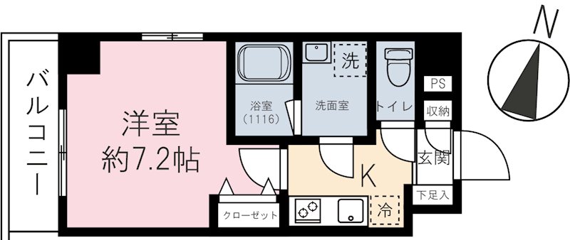 Casa Flag Shibuya 間取り図