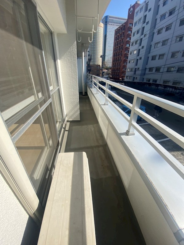 高輪ハイツ ベランダ