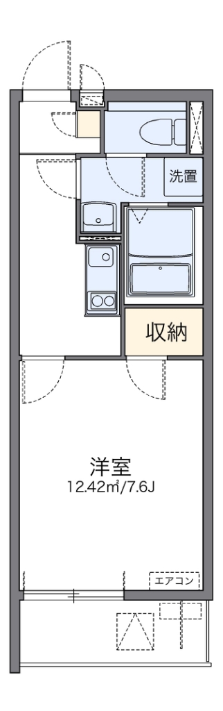 レオネクストグリーンライト 間取り図
