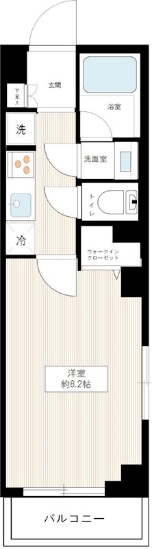 ＨＹ&amp;rsquo;ｓ ｓｔａｇｅ 西荻窪 間取り図