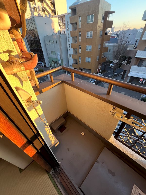 レジデンス西新宿 ベランダ