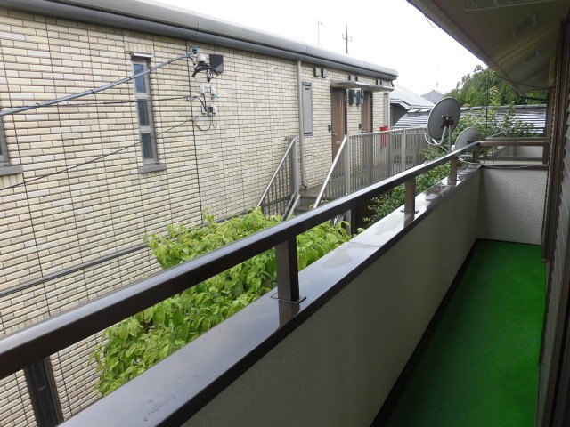 八雲テラスハウス ベランダ