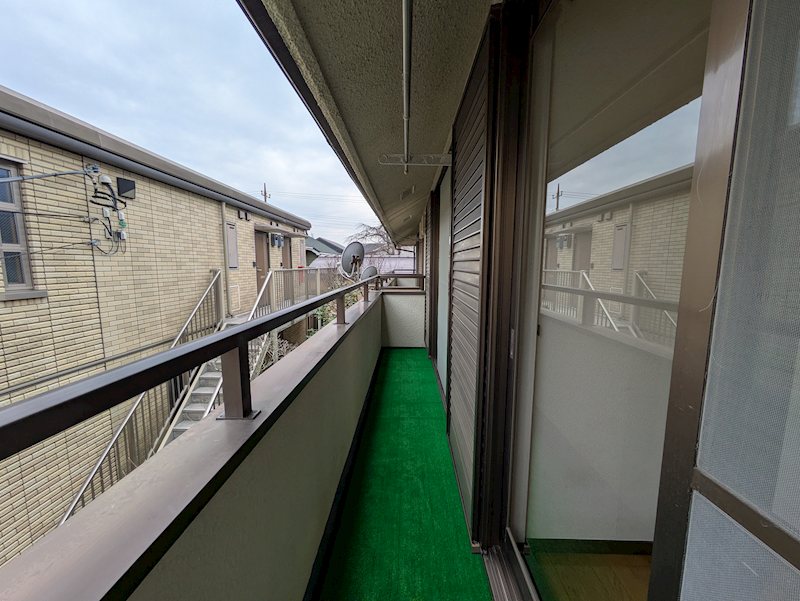 八雲テラスハウス ベランダ