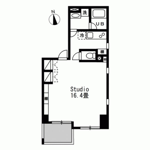 GRASSE 902号室 間取り