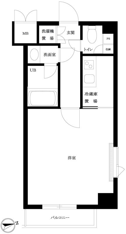 ルーブル渋谷松濤 間取り図