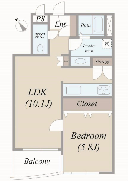 ロイヤルステージ新大塚 間取り図