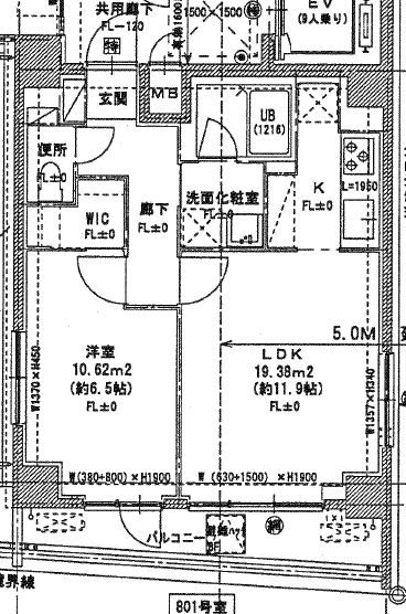 SYMPHONY FLAT 間取り図