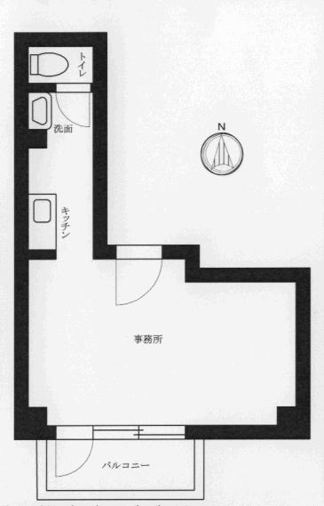 グローリア渋谷 間取り図