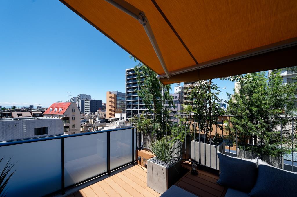 ROOTs Shibuya Honmachi ベランダ