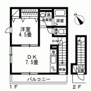 Kパークサイド 間取り図