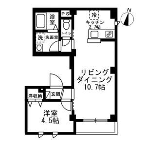 アベニール柏木 間取り図