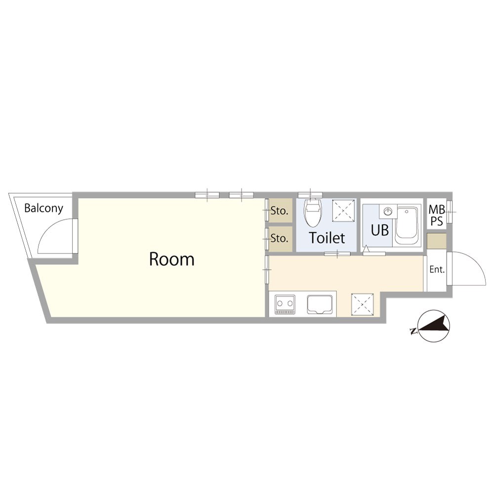 カリーノ代沢 間取り図