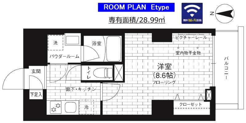 ステージファースト駒沢公園通り 間取り図