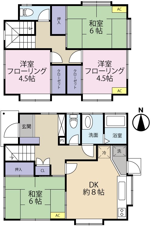 大隅邸 間取り図
