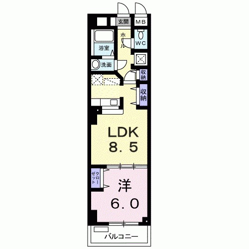 メゾンド・シャルマン 間取り図